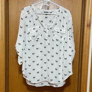 Torrid Boston Terrier Blouse